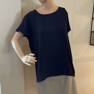 Navy blue shirt brand new size 16p